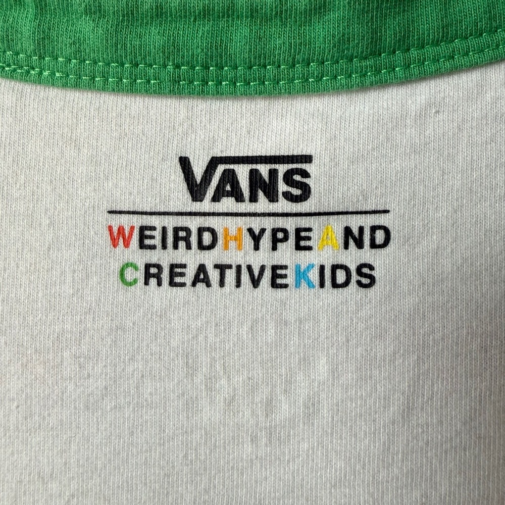 Vans x Tom Whack "It's‎ Okay To Cry" Long Sleeve Tee Medium Skater Streetwear - Picture 7 of 7